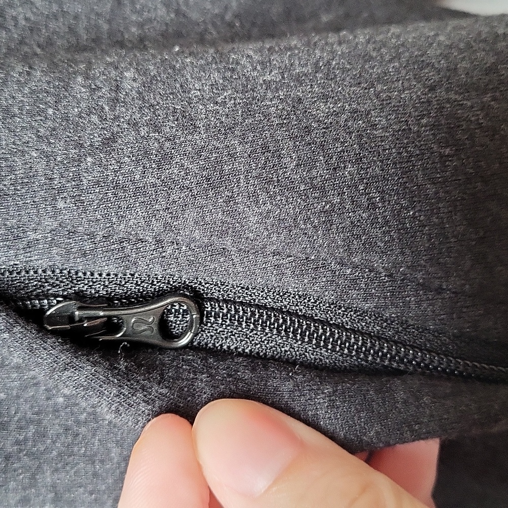 Lululemon Dark Grey Hoodie With Thumb Holes Size 4, EUC - Picture 4 of 17